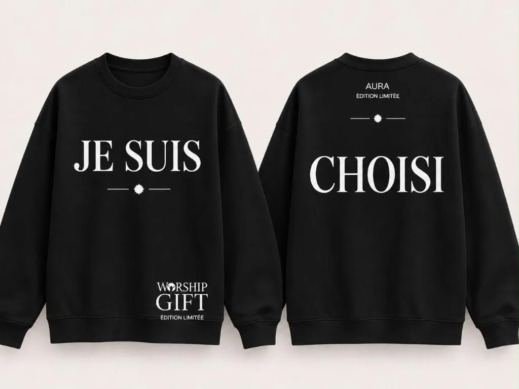 Collection JE SUIS CHOISI de Worship Gift